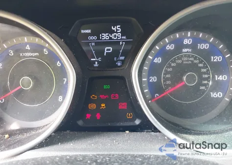 2013 Hyundai Elantra Gls from USA, damaged, VIN KMHDH4AEXDU931661